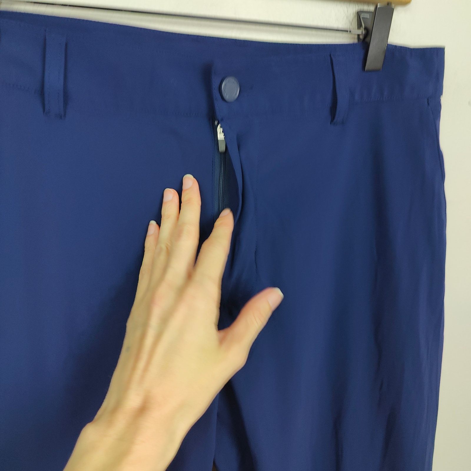Rhone Rhone Every Day Five Pocket Pants Mens 33 Navy Blue Stretch Size US 33 - 3 Thumbnail