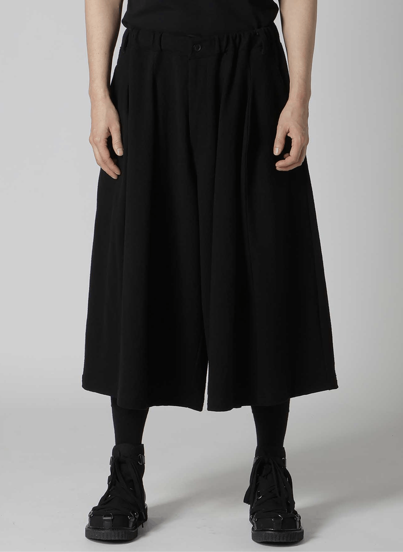 Yohji Yamamoto Yohji Yamamoto Pour Homme AW24 - JERSEY TUCK PANTS Size US 32 / EU 48 - 1 Thumbnail