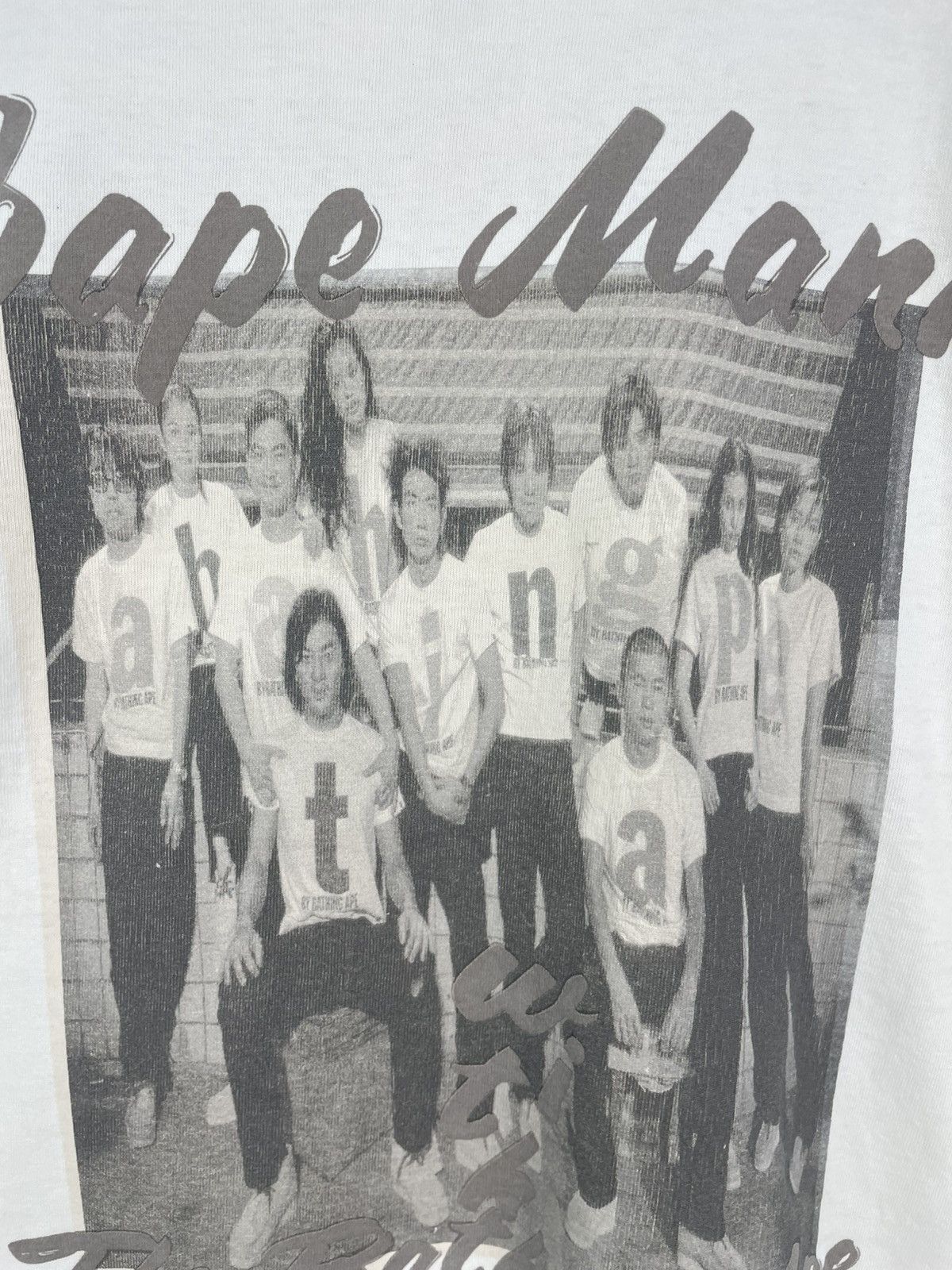 Bape Vtg BAPE Bape Mania Tee – 1999 Wing Shya Photo – OG Nigo Era Size US M / EU 48-50 / 2 - 15 Thumbnail