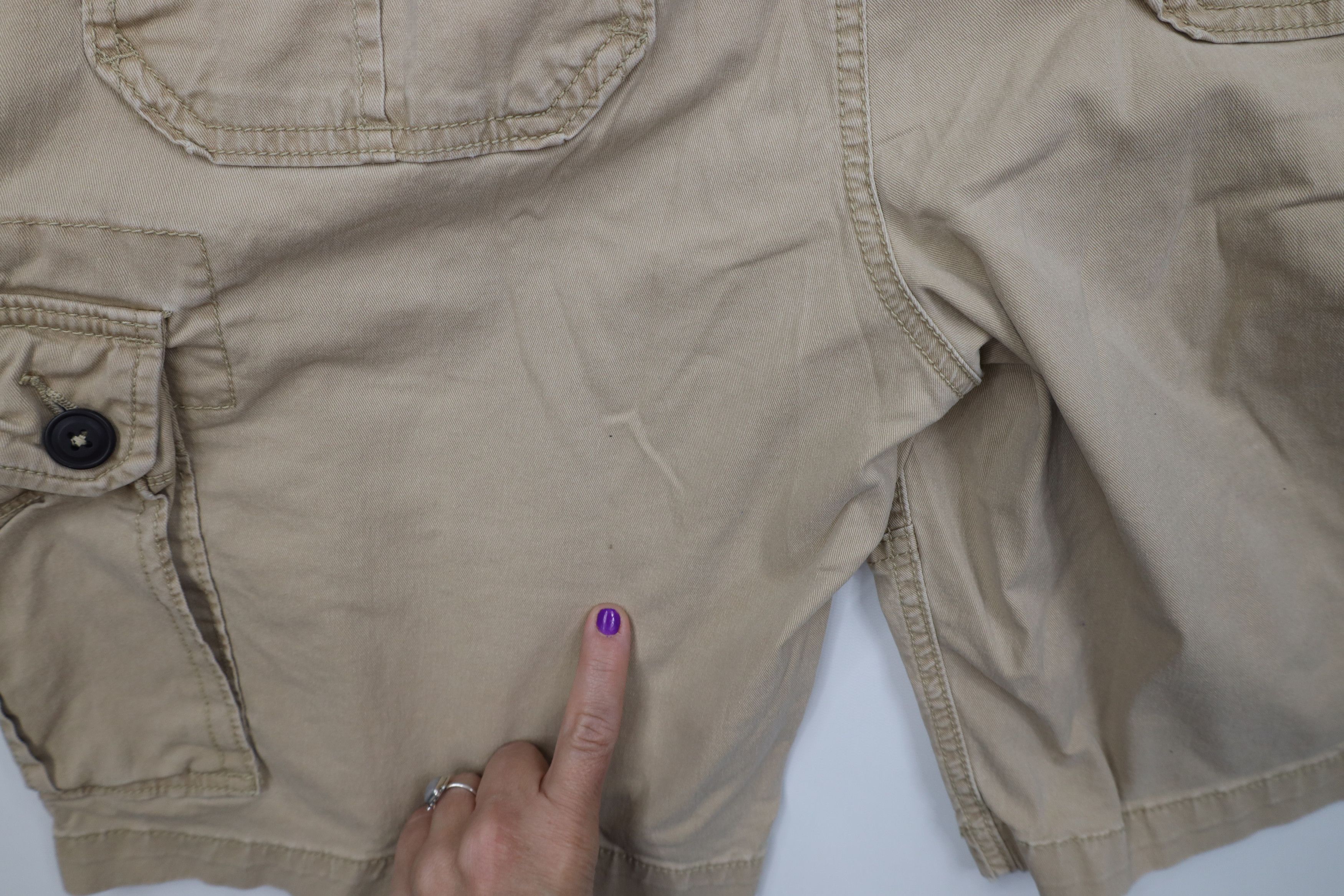Aeropostale Vintage Y2K Aeropostale Surplus Cargo Shorts Beige Cotton Size US 34 / EU 50 - 14 Thumbnail