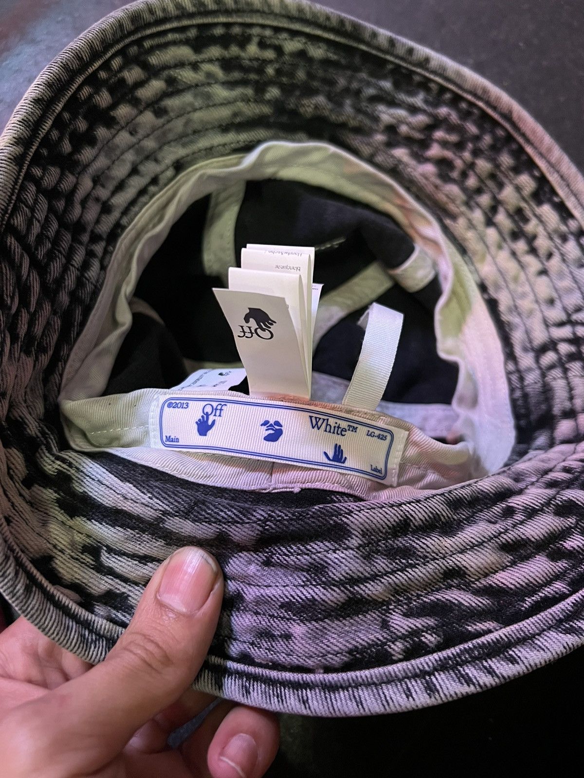 Off-White Off white x Ev Bravado bucket hat Size ONE SIZE - 6 Thumbnail