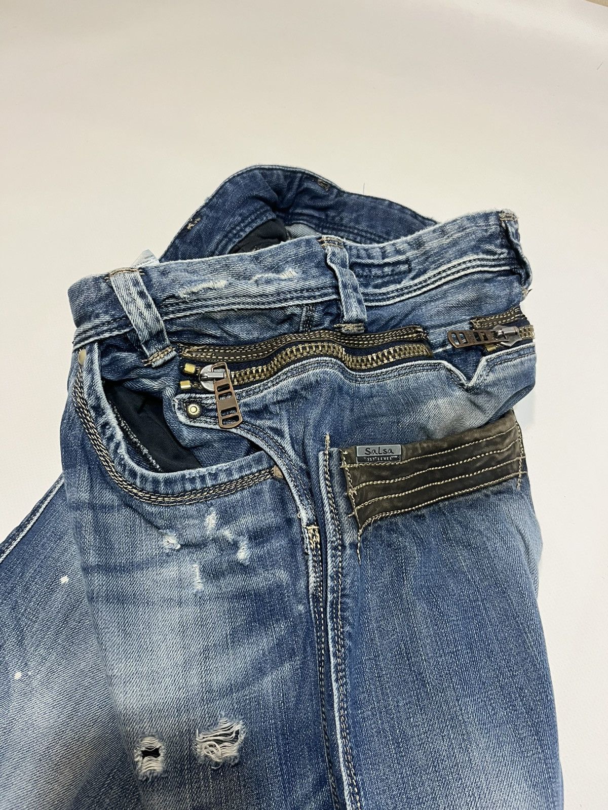If Six Was Nine Vintage Distressed If Six Was Nine LGB Style Y2K Jeans Size 29" - 5 Thumbnail