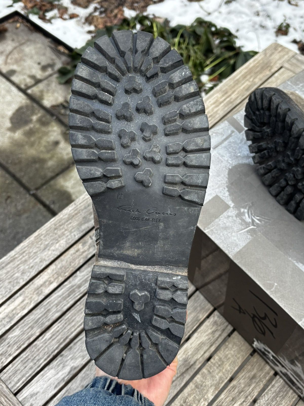 Rick Owens SS18 Rick Owens Dust Good Year Flex Boots! Size US 8 / EU 41 - 8 Thumbnail