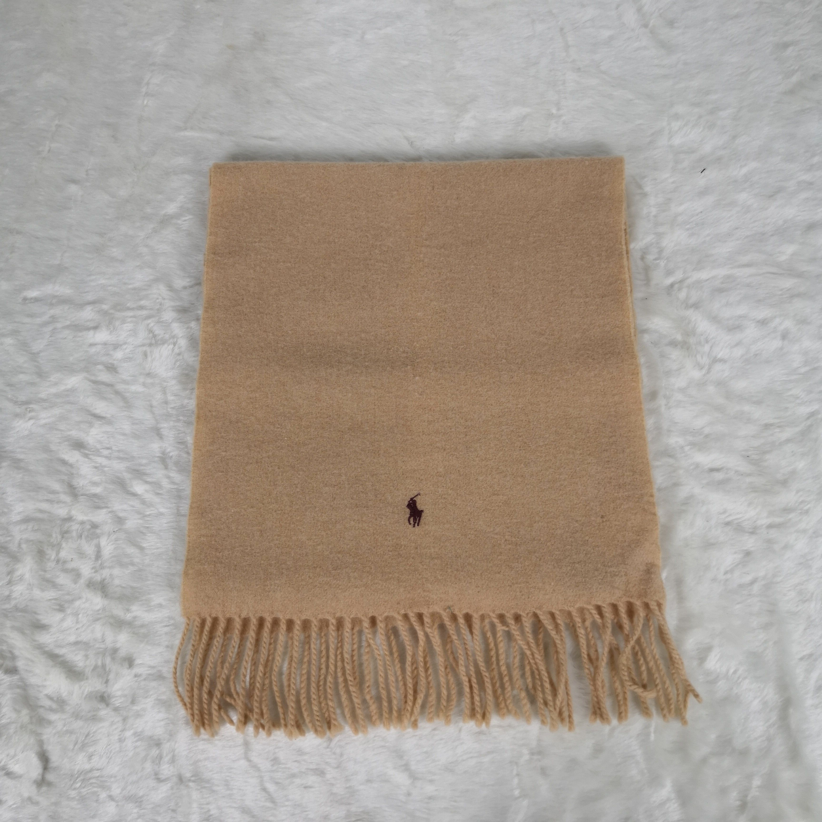 Polo Ralph Lauren Vintage Polo Ralph Lauren Scarf Muffler Wool Scarves Size ONE SIZE - 2 Thumbnail