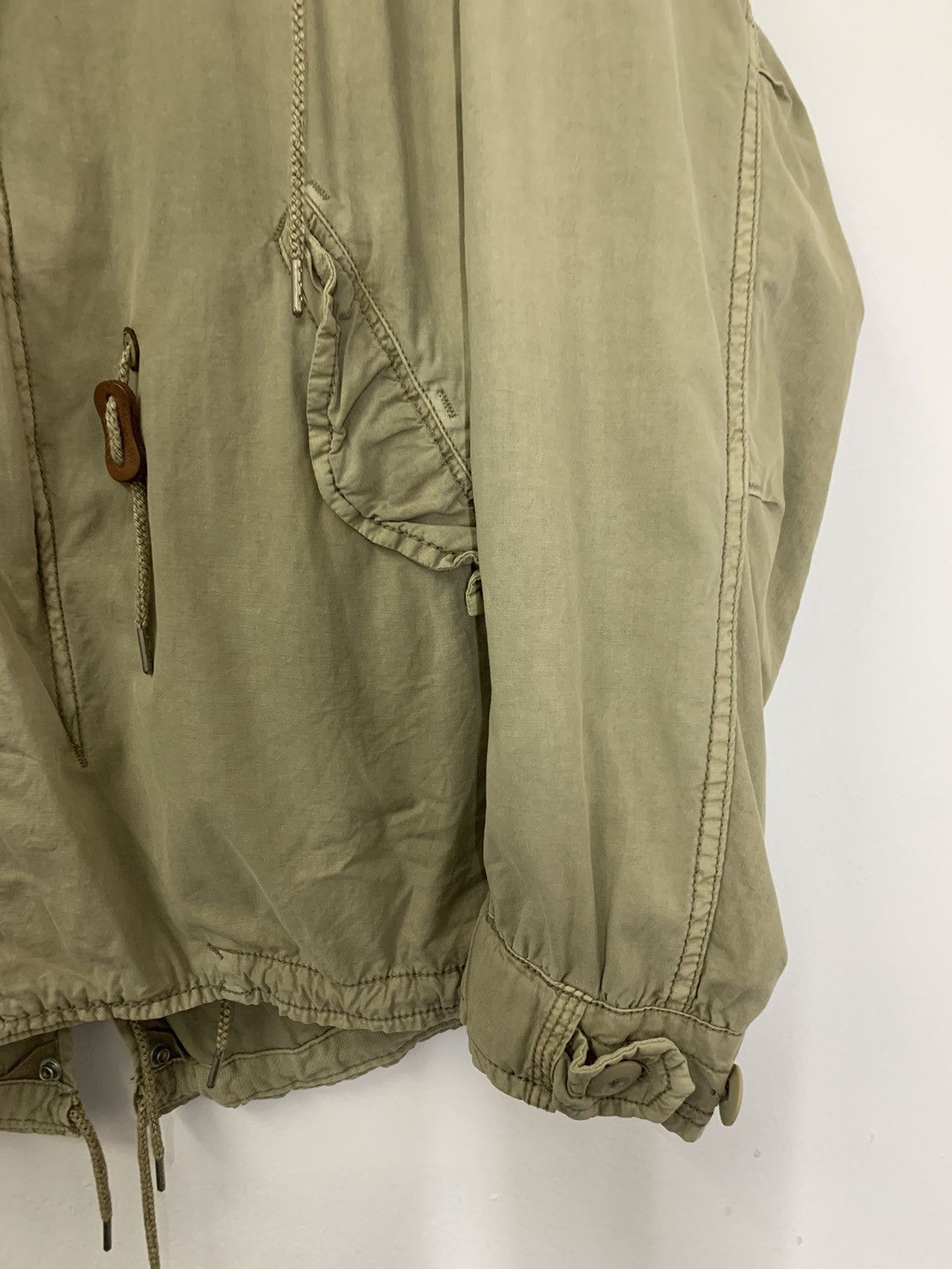 Hysteric Glamour Japanese Brand G.O.A Military Cropped Fishtail Parka Size US M / EU 48-50 / 2 - 4 Thumbnail