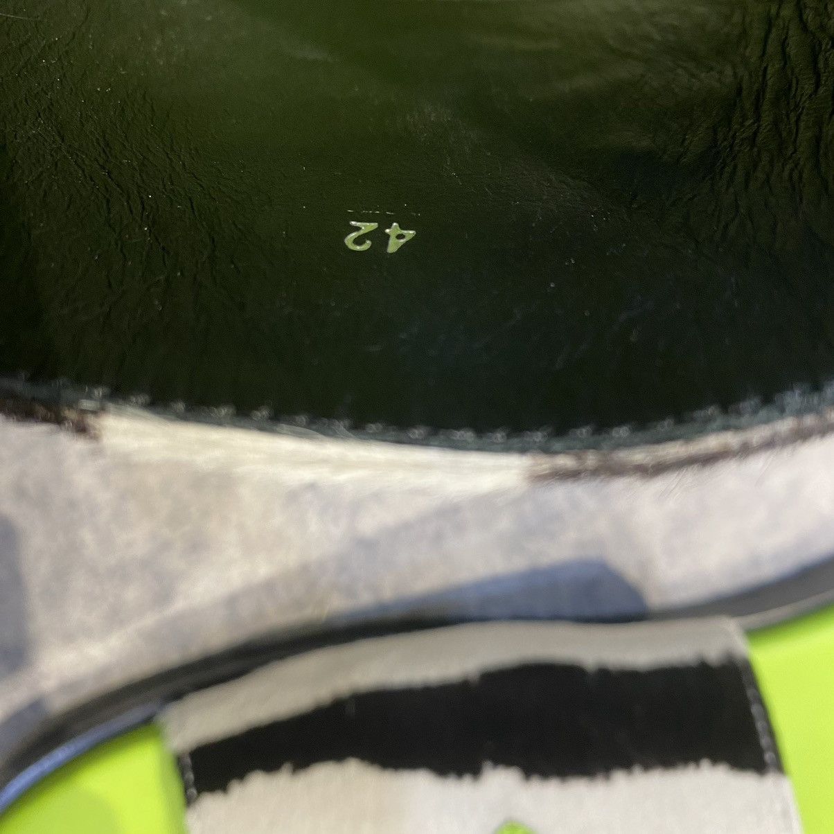 Chrome Hearts Chrome Hearts Zebra Hoc Plus Patch Slide Lime Size US 9 / EU 42 - 8 Thumbnail
