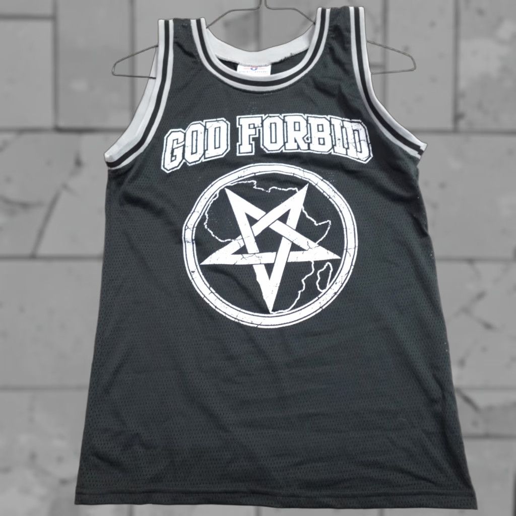 Doublet VINTAGE God Forbid Shirt Jersey Small Black Double-Sided Metal 666 Tank Mens Size US S / EU 44-46 / 1 - 1 Thumbnail