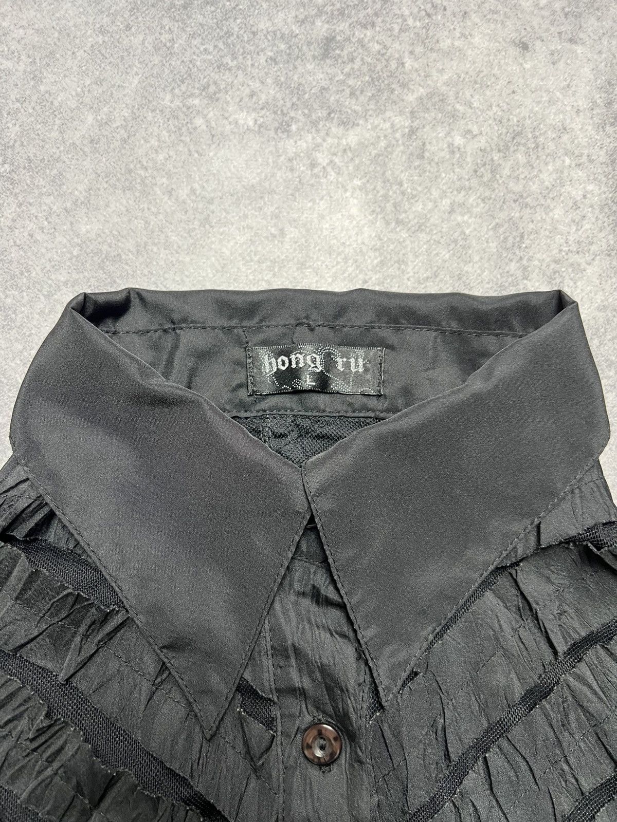 Japanese Brand Y2K Alt Gothic Rick Owens Style Western Button Up Shirt Size L / US 10 / IT 46 - 6 Thumbnail