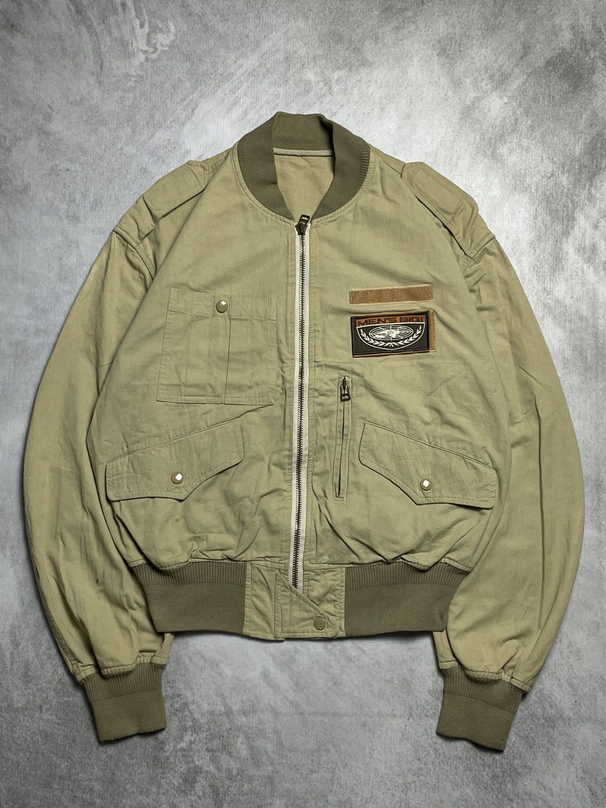 14th Addiction 2000’s Mens Bigi - Flight Bomber Military Jacket Size US L / EU 52-54 / 3 - 1 Thumbnail