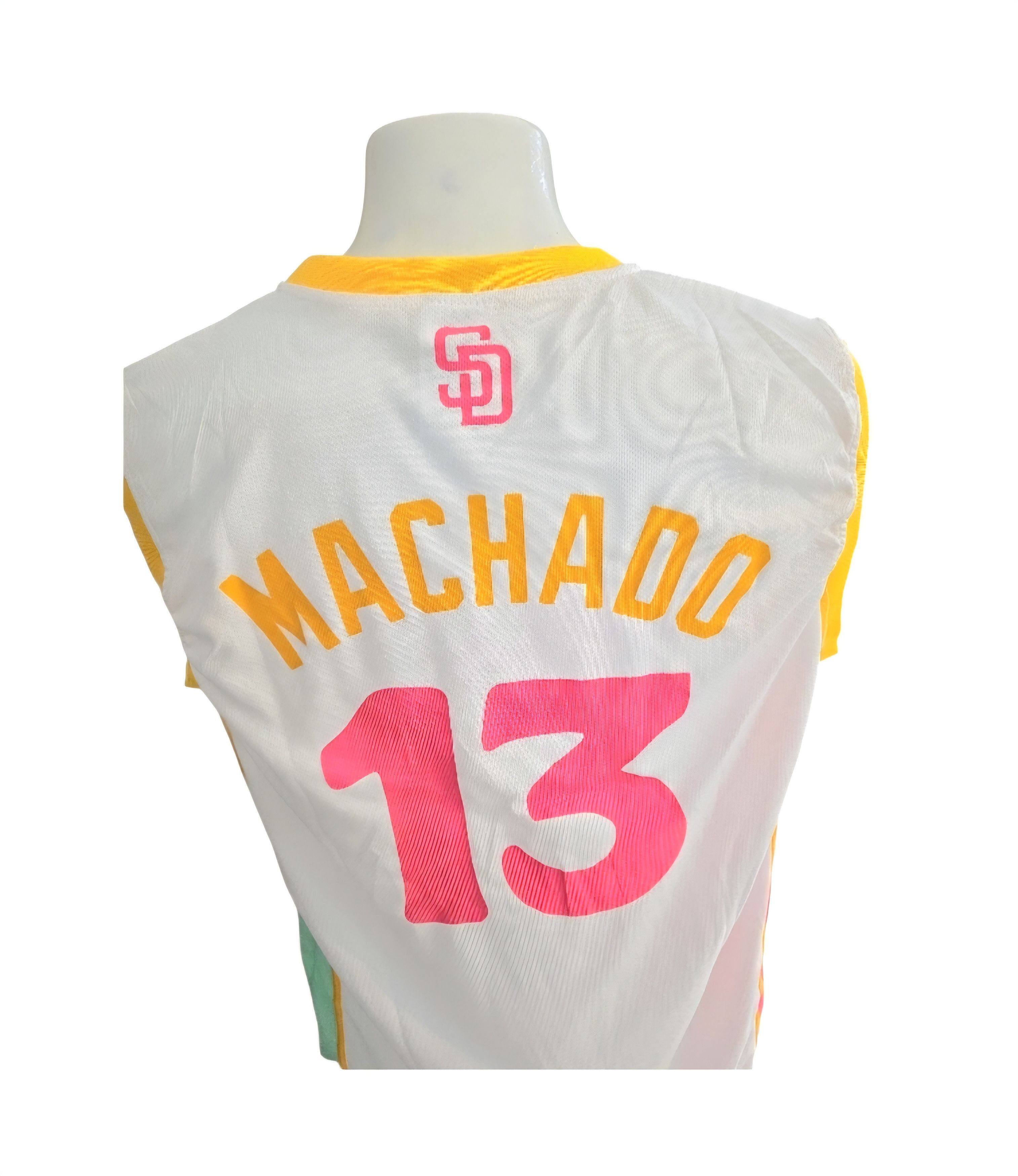 Other Manny Machado City Connect San Diego Padres Basketball Jerse Size US L / EU 52-54 / 3 - 5 Thumbnail