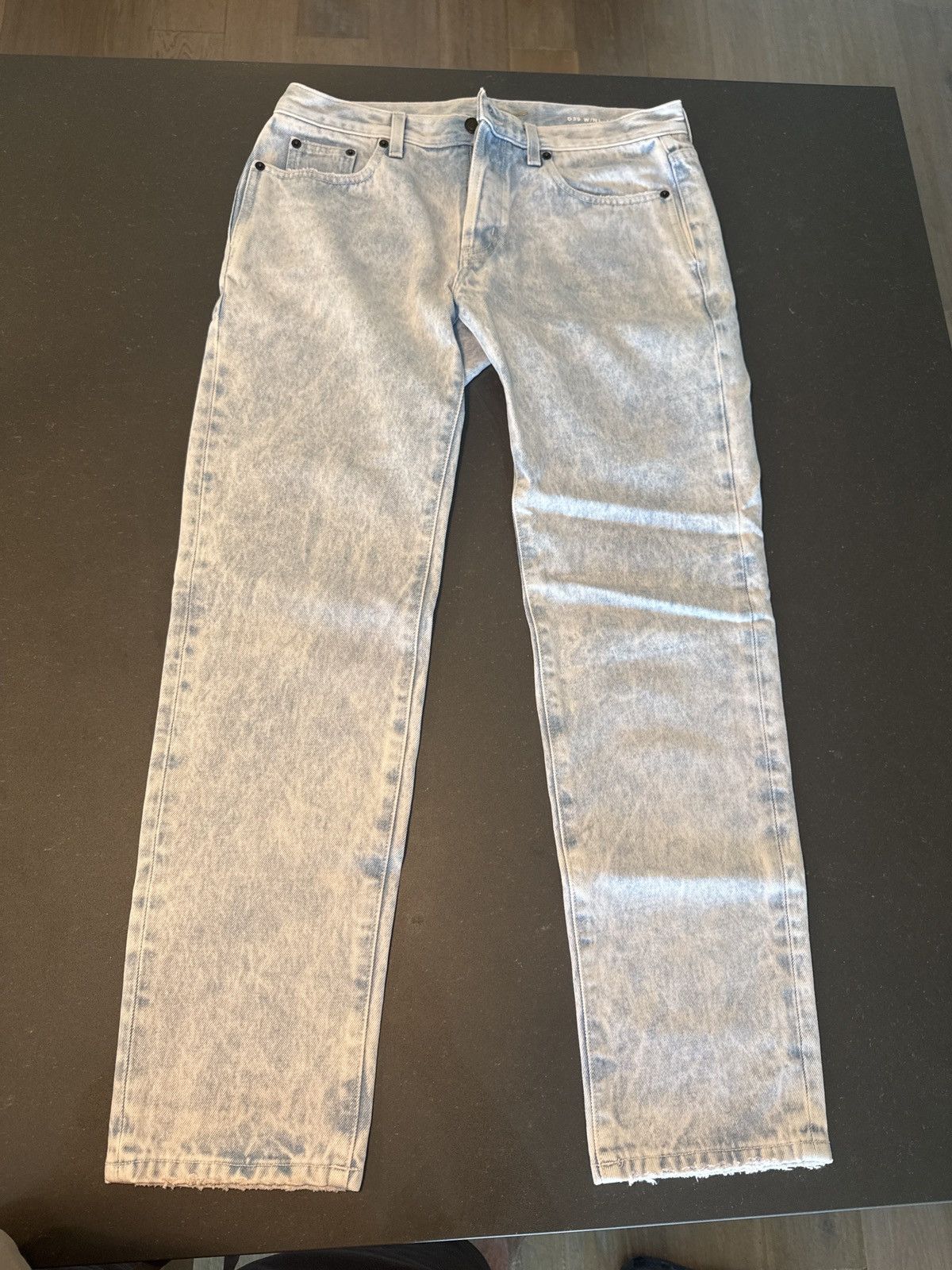 Saint Laurent Paris YSL Denim Jeans - Straight Slim Fit Size US 30 / EU 46 - 1 Thumbnail