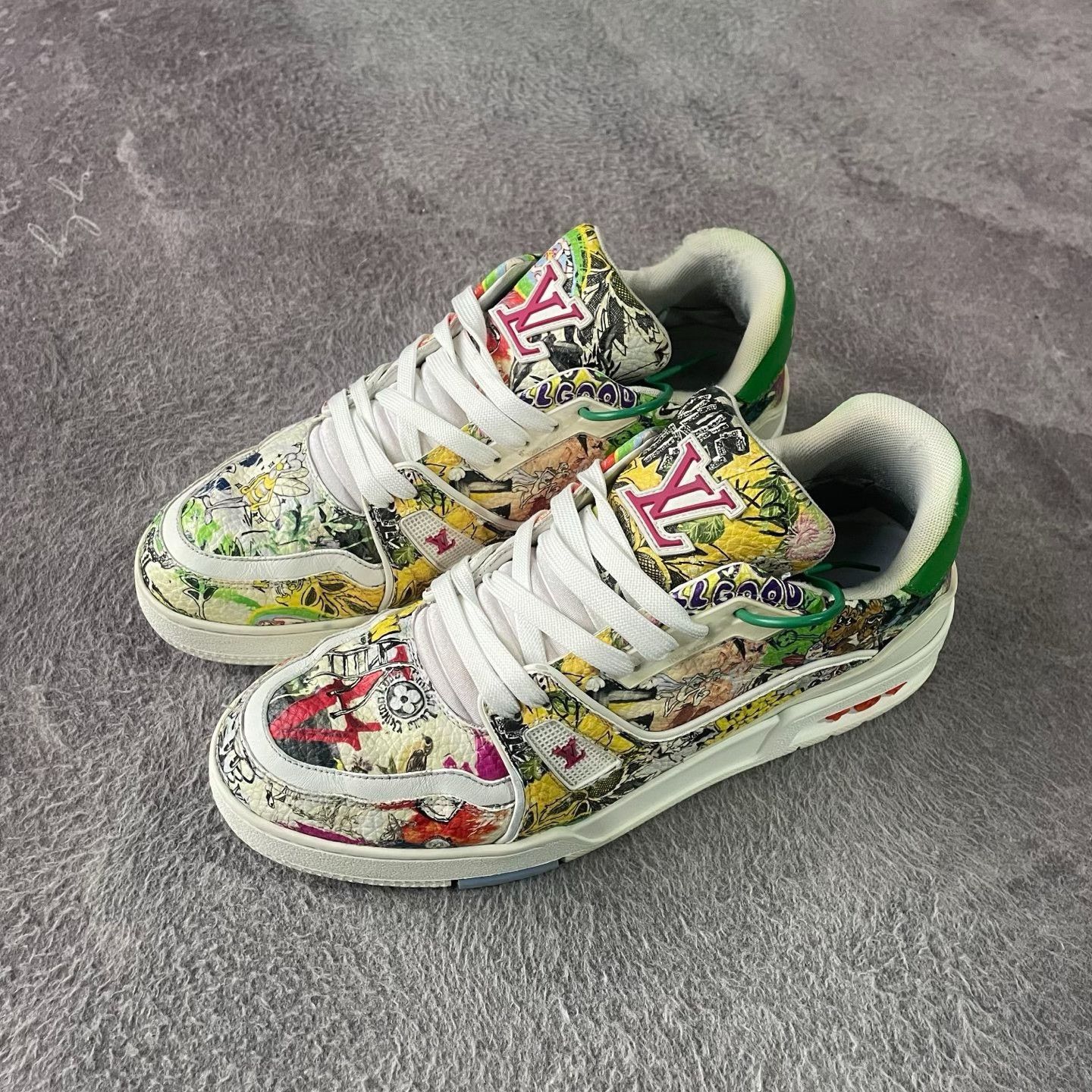 Louis Vuitton Louis Vuitton Training Multi Lowtop Sneakers 41 Men Size US 8.5 / EU 41-42 - 1 Thumbnail
