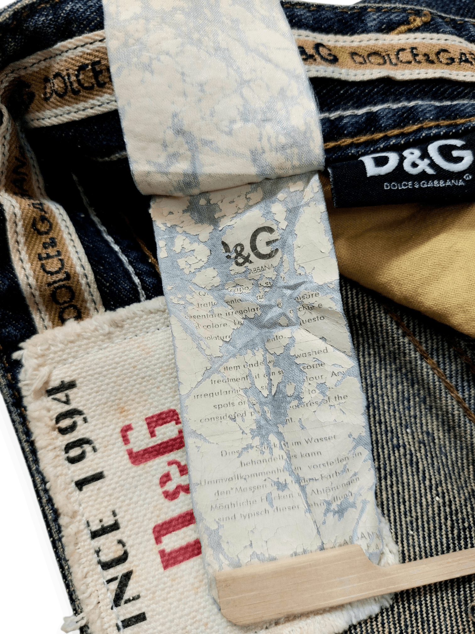Dolce & Gabbana Dolce & Gabbana D&G Magic Punk LGB Style Size US 29 - 23 Thumbnail