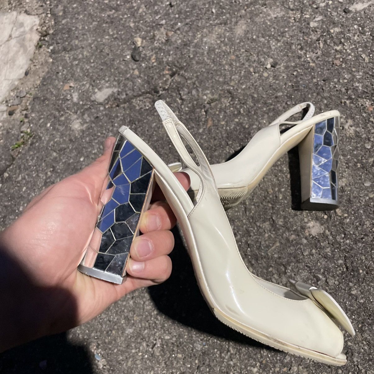 Salvatore Ferragamo Salvatore Ferragamo Sandals heels platform old shoes Size US 8 / IT 38 - 7 Thumbnail