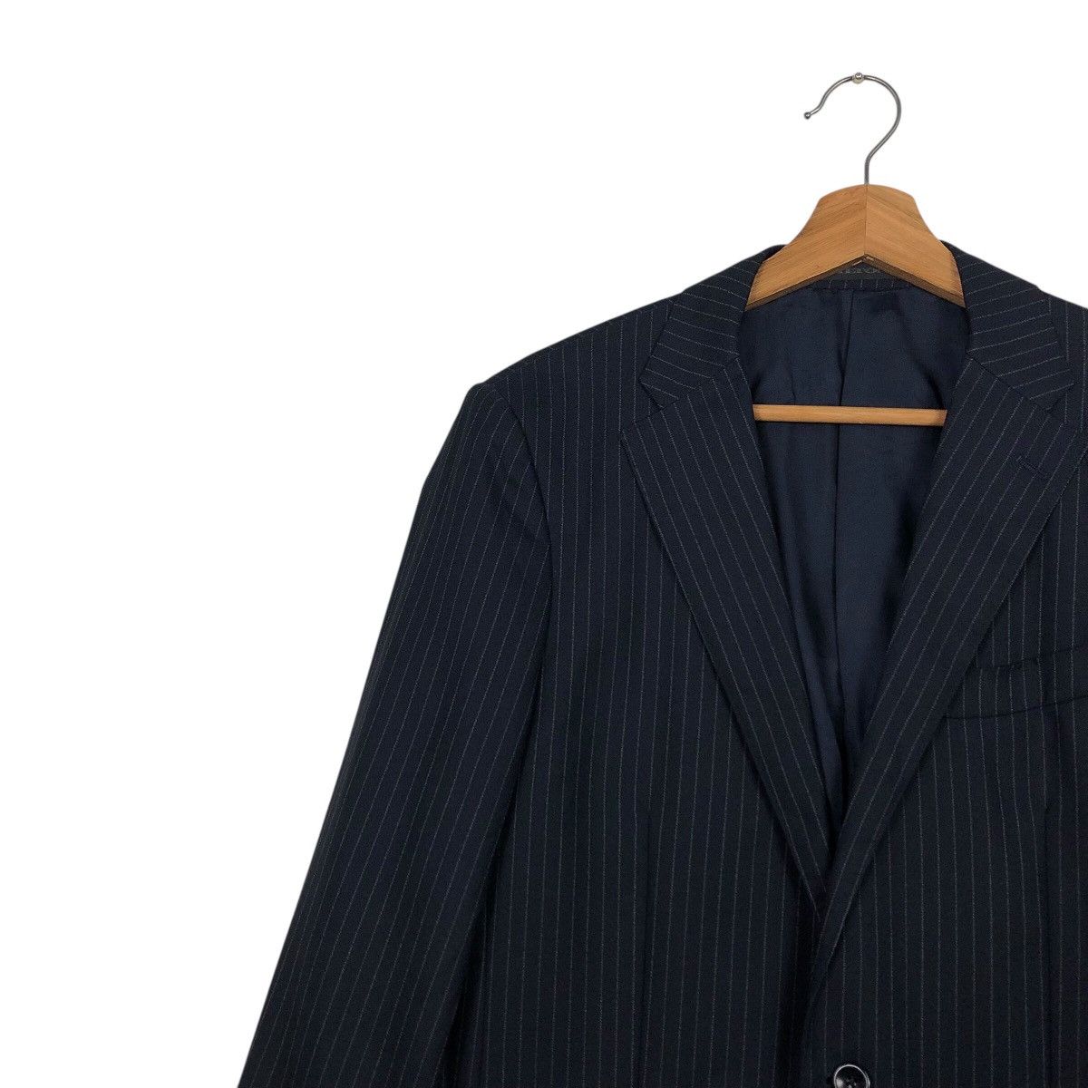 Vintage 📌Vintage Striped Hickory Coats Jacket Hilton Double Breast Size US M / EU 48-50 / 2 - 7 Thumbnail