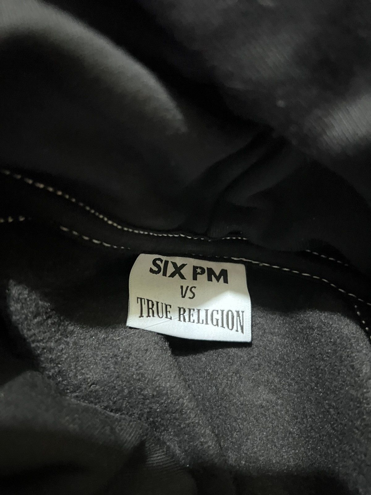 Japanese Brand × True Religion True Religion 6pm Black Skate Track Heavyweight Hoodie Size US M / EU 48-50 / 2 - 5 Thumbnail
