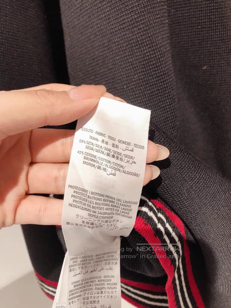 Gucci Gucci Black knitted jacket Size US S / EU 44-46 / 1 - 9 Thumbnail