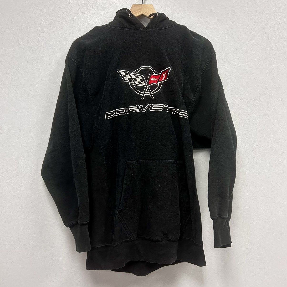 Chevrolet × Steve And Barrys × Vintage 2000s Corvette hoodie Size US M / EU 48-50 / 2 - 2 Thumbnail