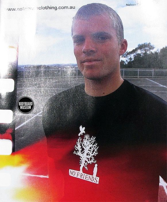 Other Vintage No Friends Bodyboard T-shirt Size US XL / EU 56 / 4 - 2 Thumbnail