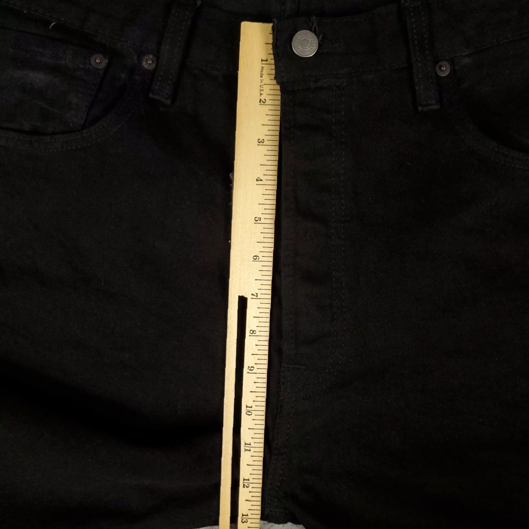 Levi's VINTAGE Levi's 501 Jeans Men's Size 38x30 Black Denim Straight Leg Pants Classic Bootcut Casual Size US 38 / EU 54 - 5 Thumbnail