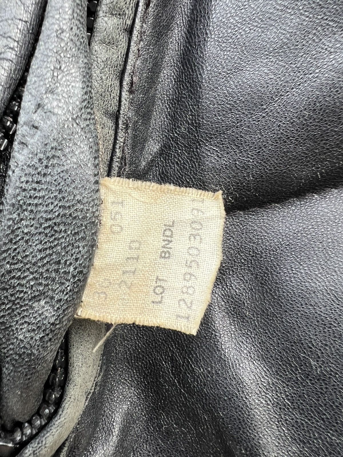 Schott × Vintage Vintage Schott Black Leather Puffer Down Jacket Size US M / EU 48-50 / 2 - 25 Thumbnail