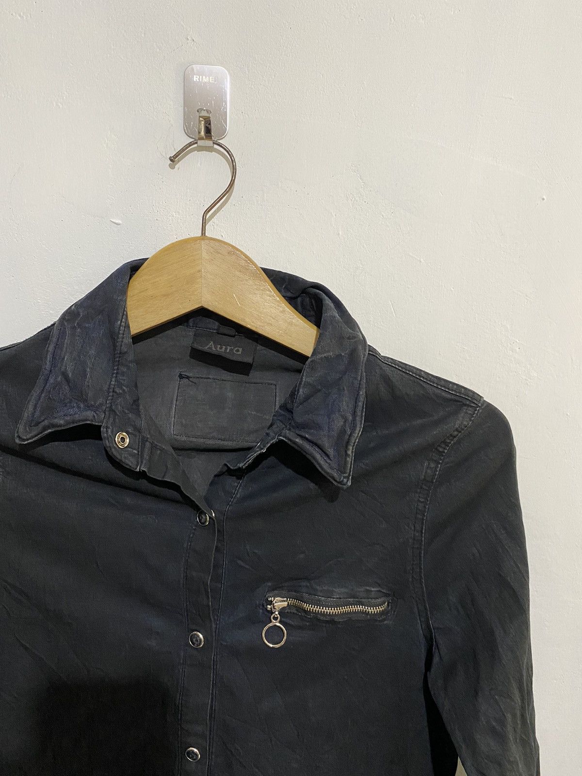 If Six Was Nine × Japanese Brand Seditionaries Aura gothic button shirts black washed Size US M / EU 48-50 / 2 - 3 Thumbnail