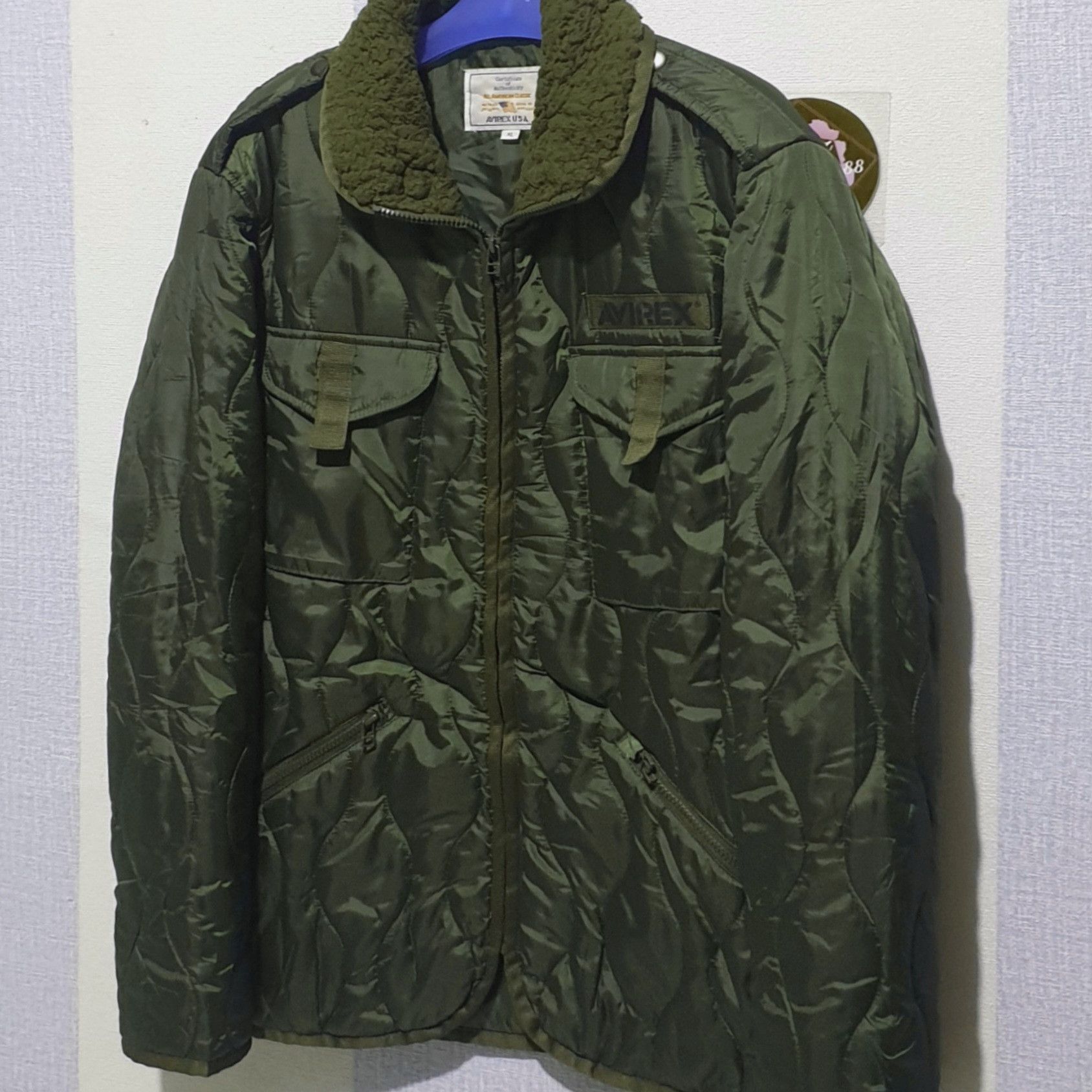 Avirex Vintage AVIREX USA Military Quilted Jacket Size US XL / EU 56 / 4 - 1 Thumbnail