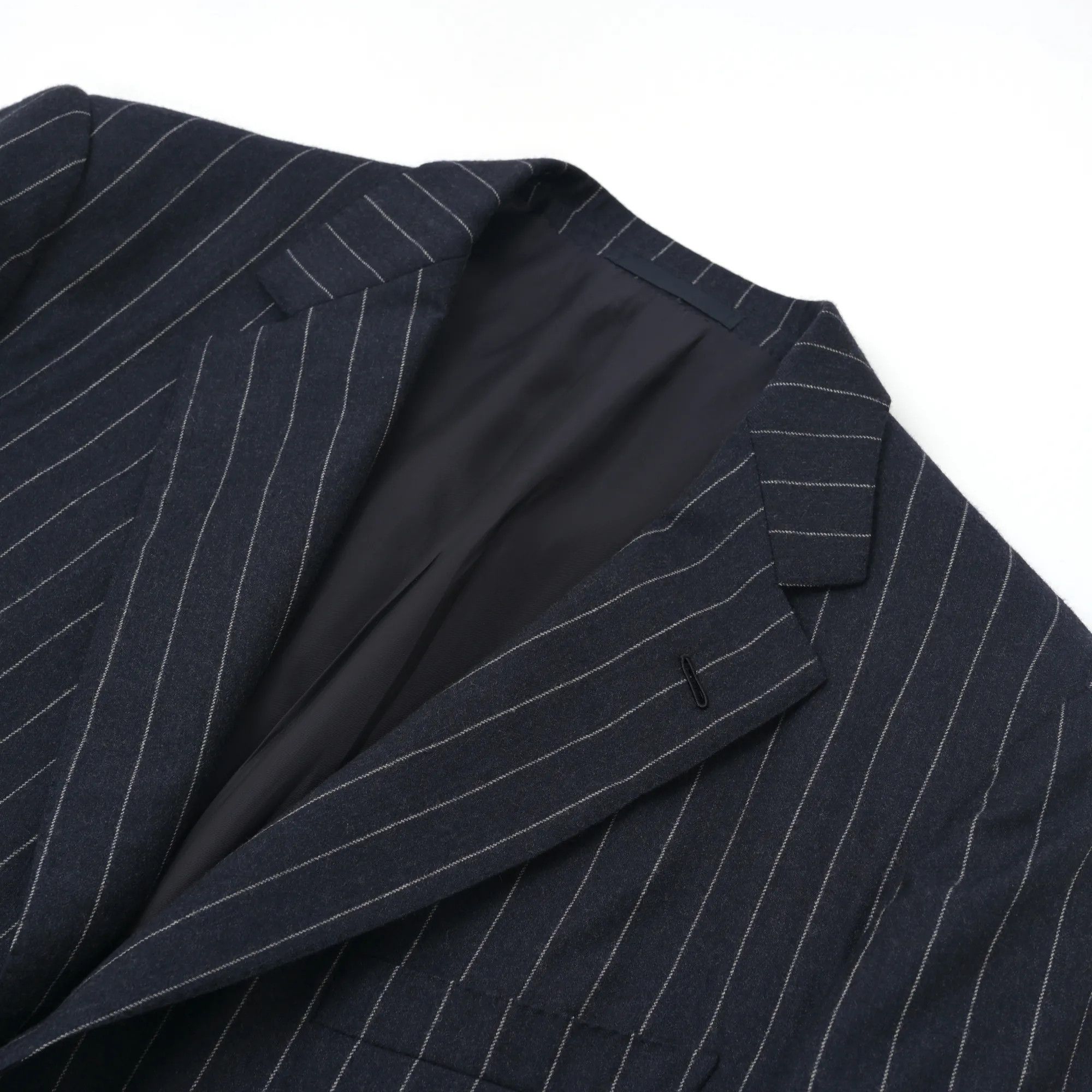 Cifonelli CIFONELLI navy chalk-stripe flannel suit (54 EU) Size 54R - 4 Thumbnail