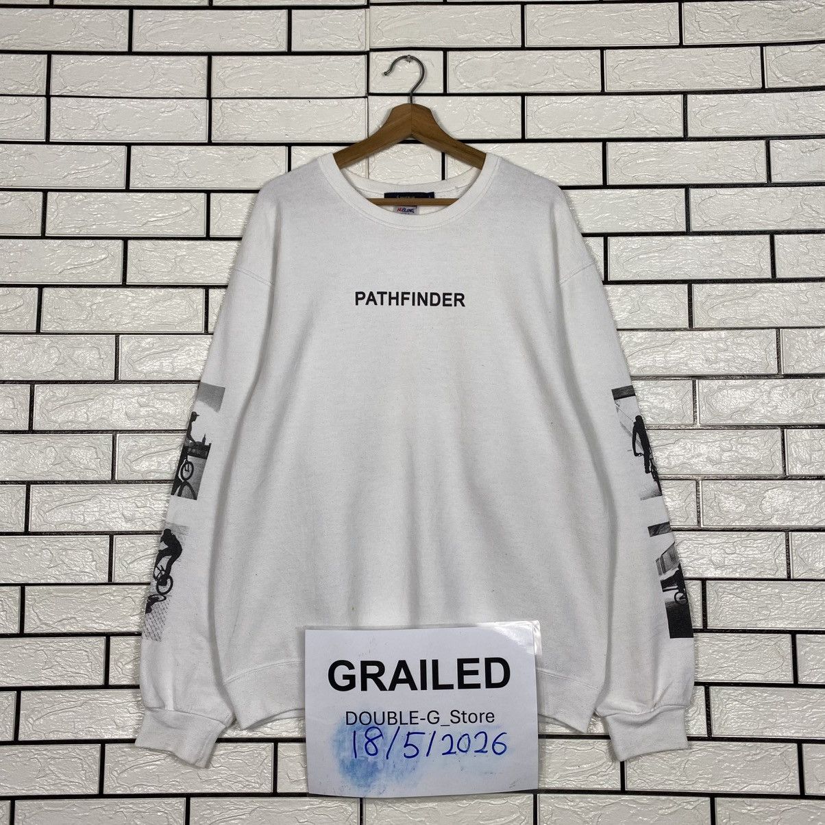Japanese Brand Pathfinder Sweatshirt Big Logo Spell Out Size US L / EU 52-54 / 3 - 1 Thumbnail