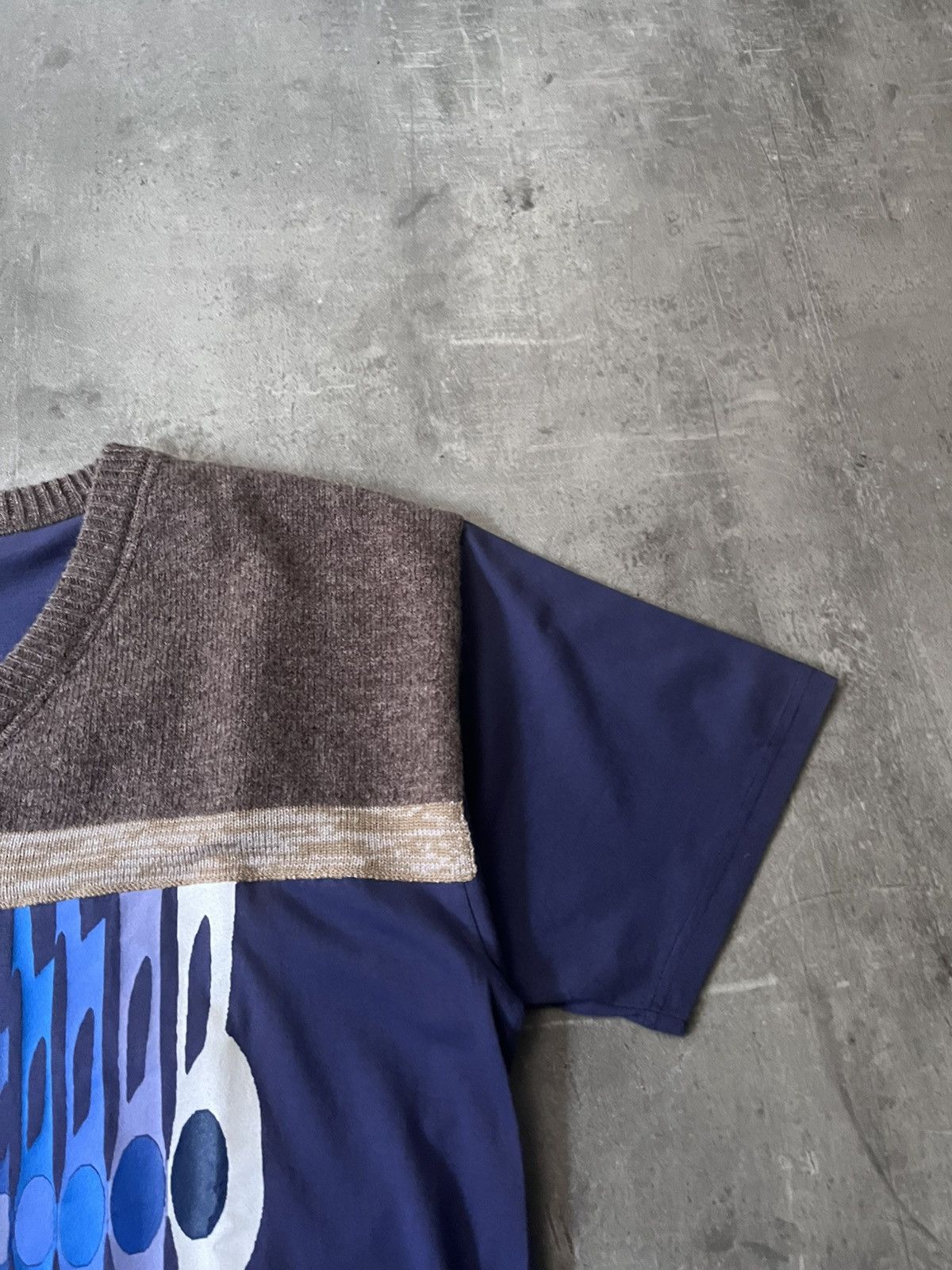 Miu Miu Miu Miu F/W 2003-04 T-shirt V-neck wool rare Size US XL / EU 56 / 4 - 5 Thumbnail