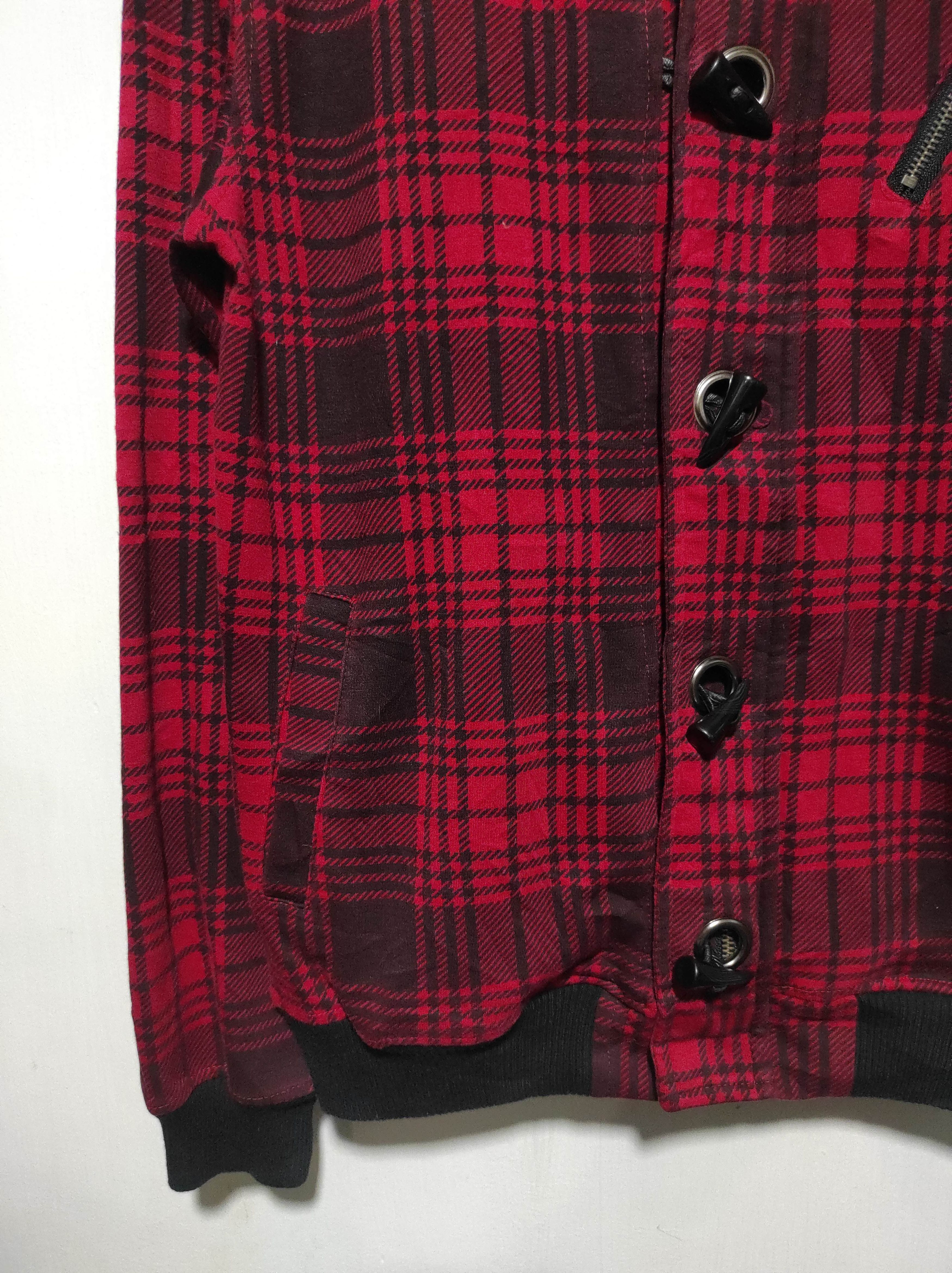 Hysteric Glamour Pract Plaid Zipper Fur Hoodie Bono LGB i6w9 style Size US M / EU 48-50 / 2 - 4 Thumbnail