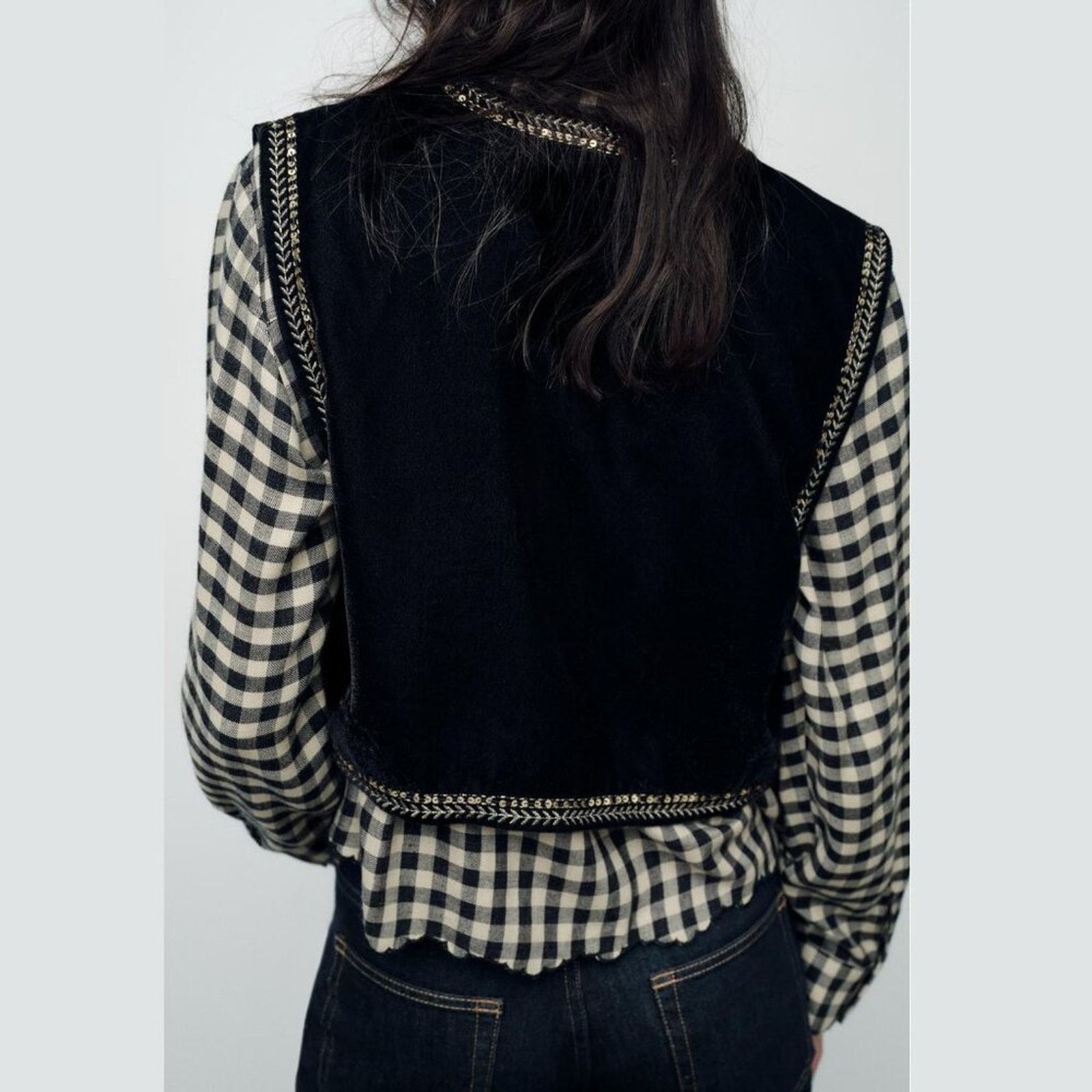 Zara RARE!!! ZARA Open Front Vest NWT Size S / US 4 / IT 40 - 6 Thumbnail
