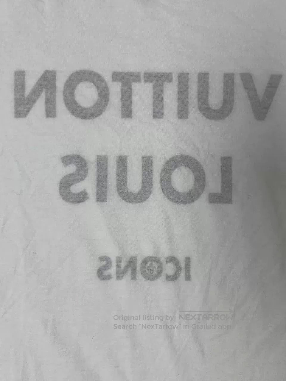Louis Vuitton Louis Vuitton Chain Print Short Sleeve T-shirt. Size S / US 4 / IT 40 - 3 Thumbnail