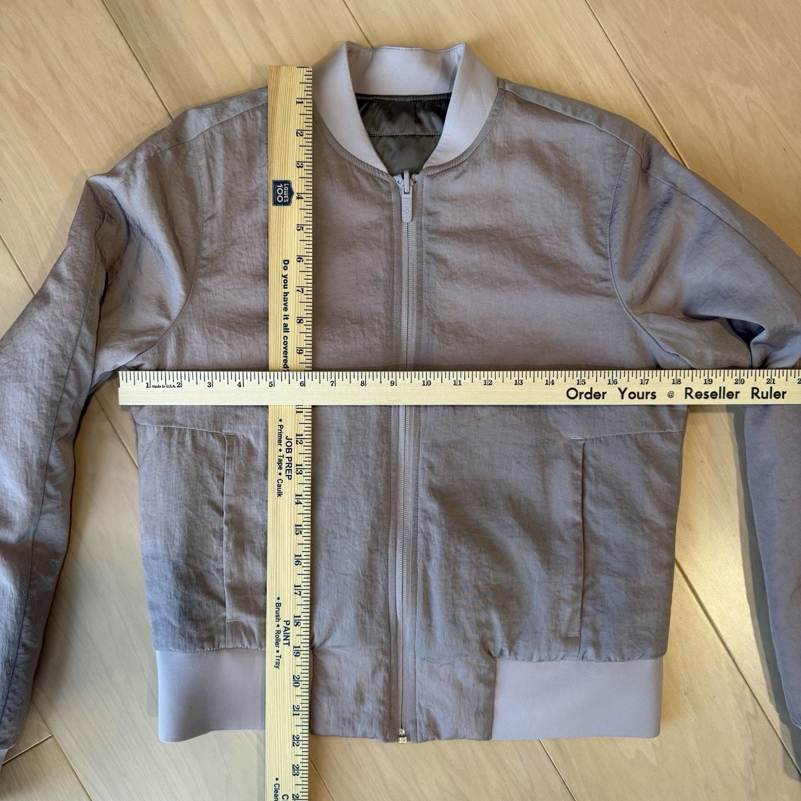 Lululemon Lululemon Non Stop Bomber Women's 6 Mauve Reversible Size M / US 6-8 / IT 42-44 - 3 Thumbnail