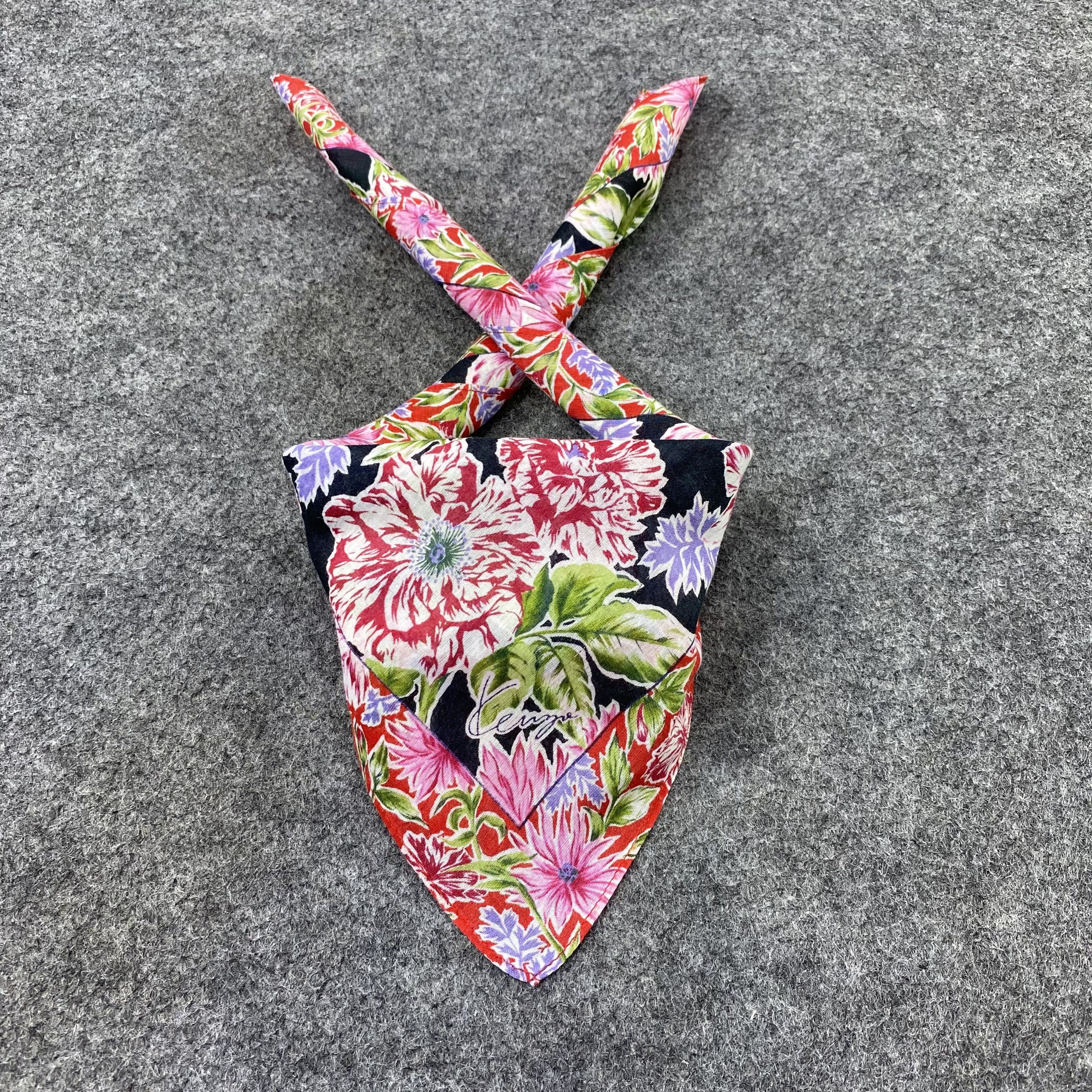 Kenzo Kenzo Handkerchief Neckerchief Bandana-B1941 Size ONE SIZE - 2 Thumbnail