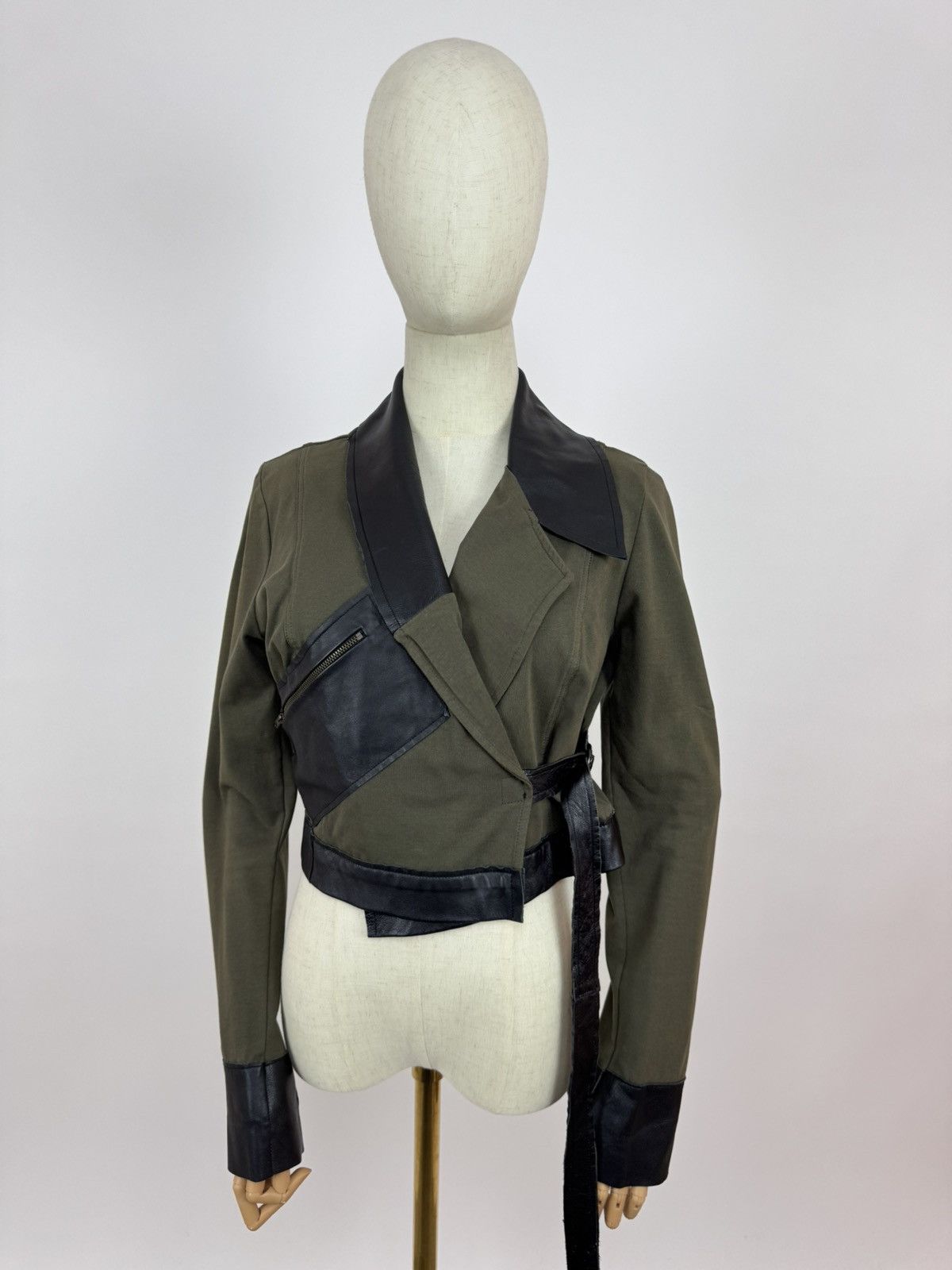 Ivan Grundahl IVAN GRUNDAHL Jacket Light Cropped Womens Size S Size S / US 4 / IT 40 - 1 Thumbnail