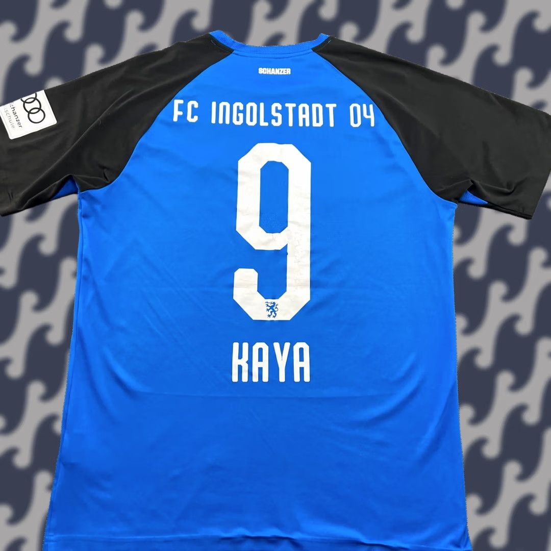 Puma PUMA Football Jersey M Ingolstadt 2021 2022 Third Fatih Kaya #9 Medium Blue T-Shirt Short Sleeve Quick Dry Mens Match Worn Size US M / EU 48-50 / 2 - 1 Thumbnail