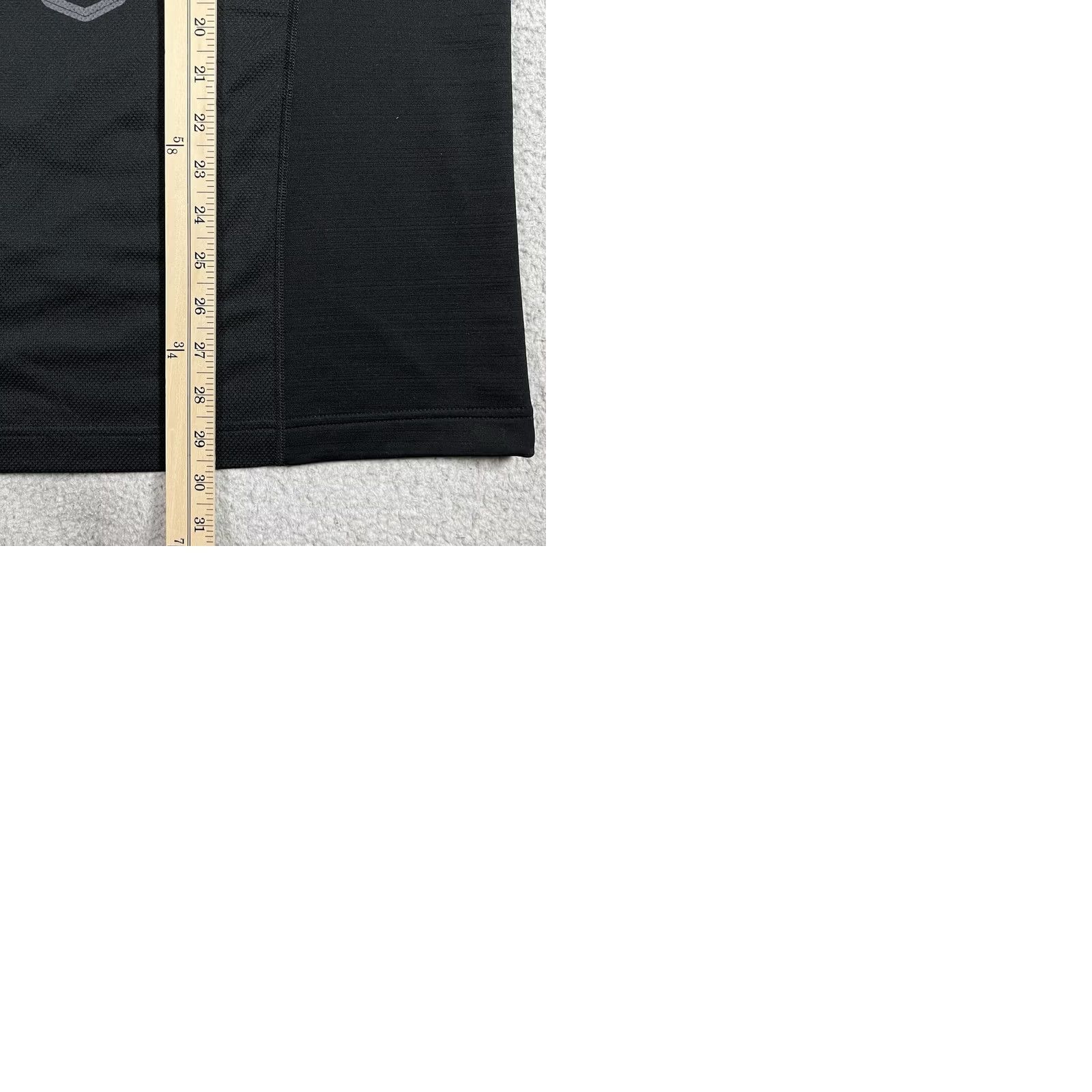 Nike Nike Pro Combat 1/4 Zip Pullover Mens M Black Long Sleeve Fitted Compression Shirt Size US M / EU 48-50 / 2 - 9 Thumbnail