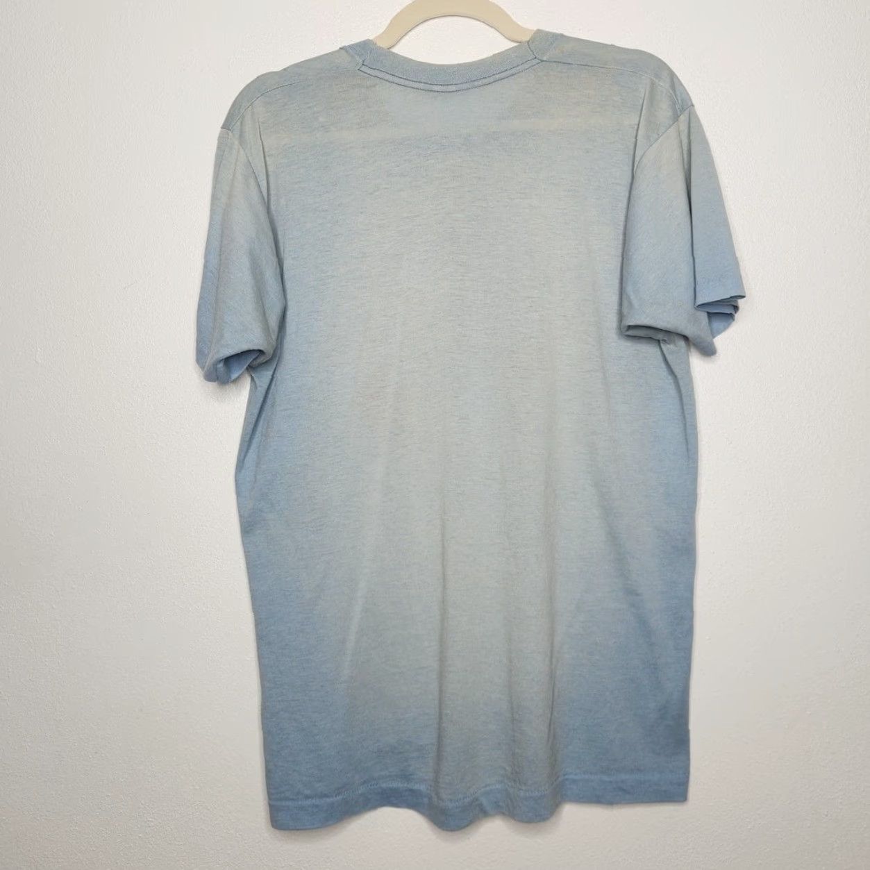 Vintage VINTAGE 87 Capitol Marathon Race Shirt Austin Texas Armadillo Art Blue XL Men Faded Screen Stars Shirt Size US XL / EU 56 / 4 - 5 Thumbnail