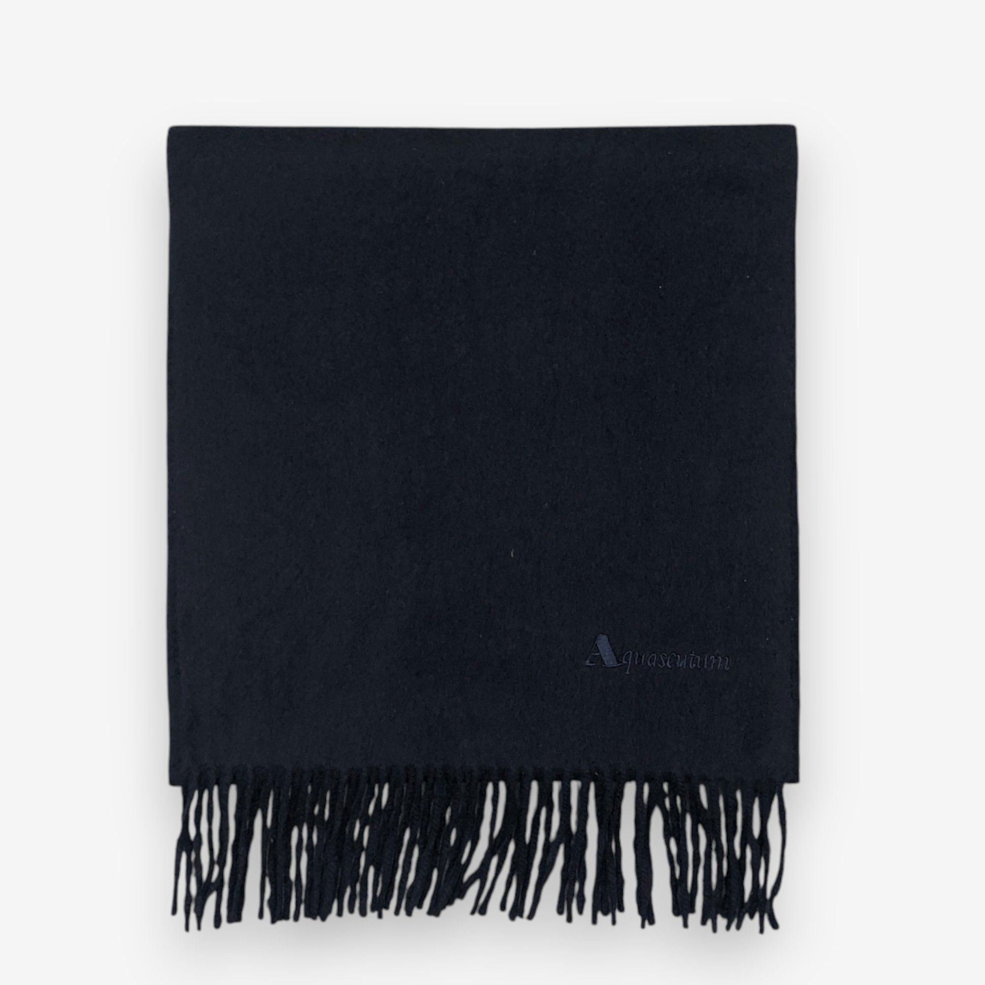 Aquascutum Vintage Aquascutum Scarf Muffler Wool Winter Fringe Scarves Size ONE SIZE - 2 Thumbnail