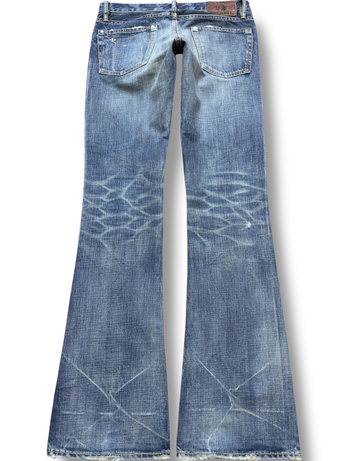 Hysteric Glamour Vintage Hysteric Glamour Flare Studded Distressed Denim Size US 30 / EU 46 - 6 Thumbnail