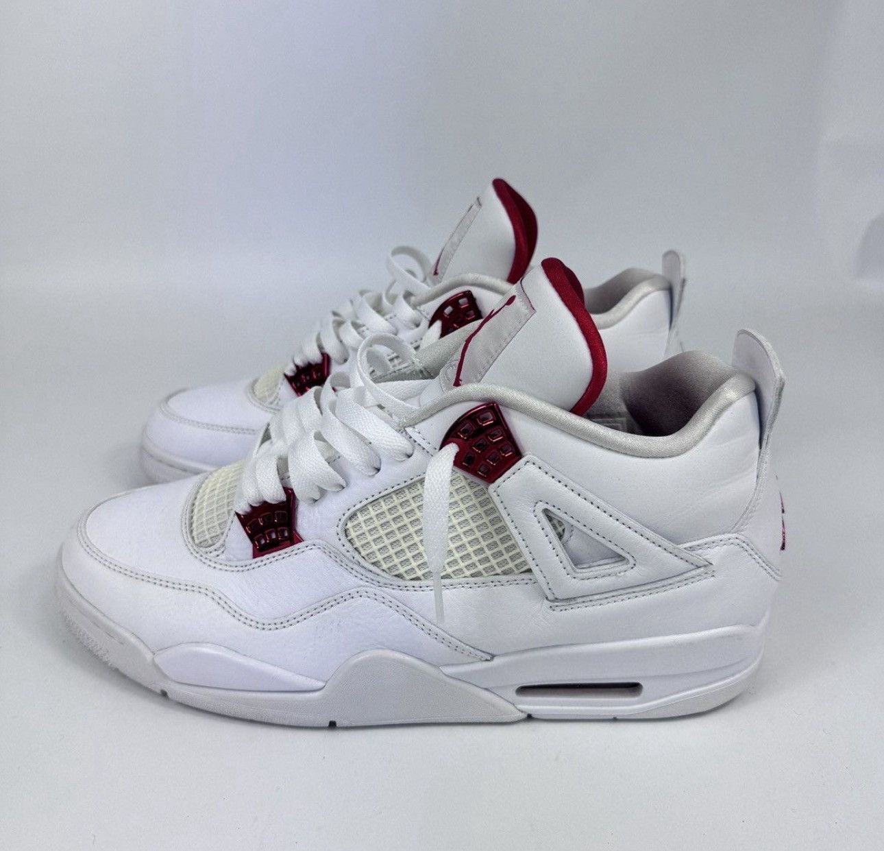 Jordan Brand JORDAN 4 RETRO METALLIC RED SNEAKERS Size US 11.5 / EU 44-45 - 1 Thumbnail