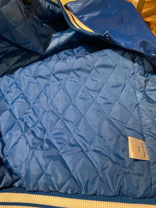 Urban Classics Blue quilted bomber jacket Size L / US 10 / IT 46 - 7 Thumbnail