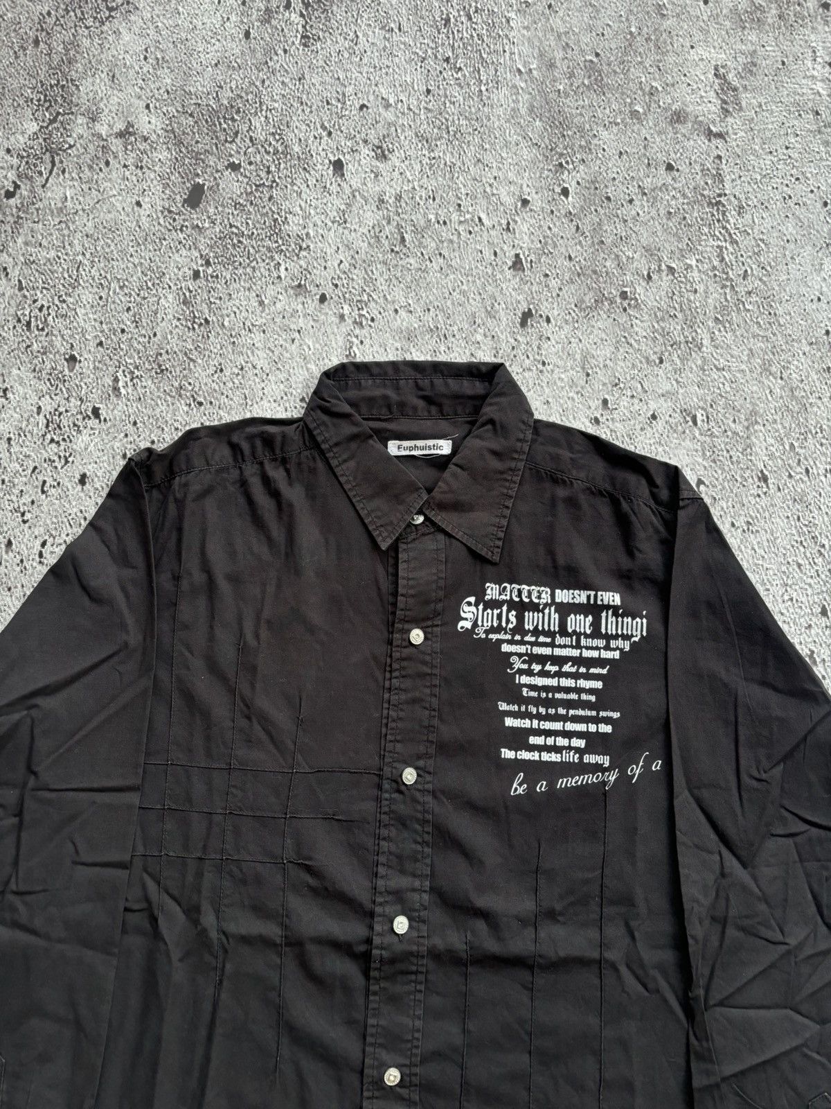 Hysteric Glamour Y2k Euphuistic Ifsix Lgb Style Shirt Size US L / EU 52-54 / 3 - 2 Thumbnail