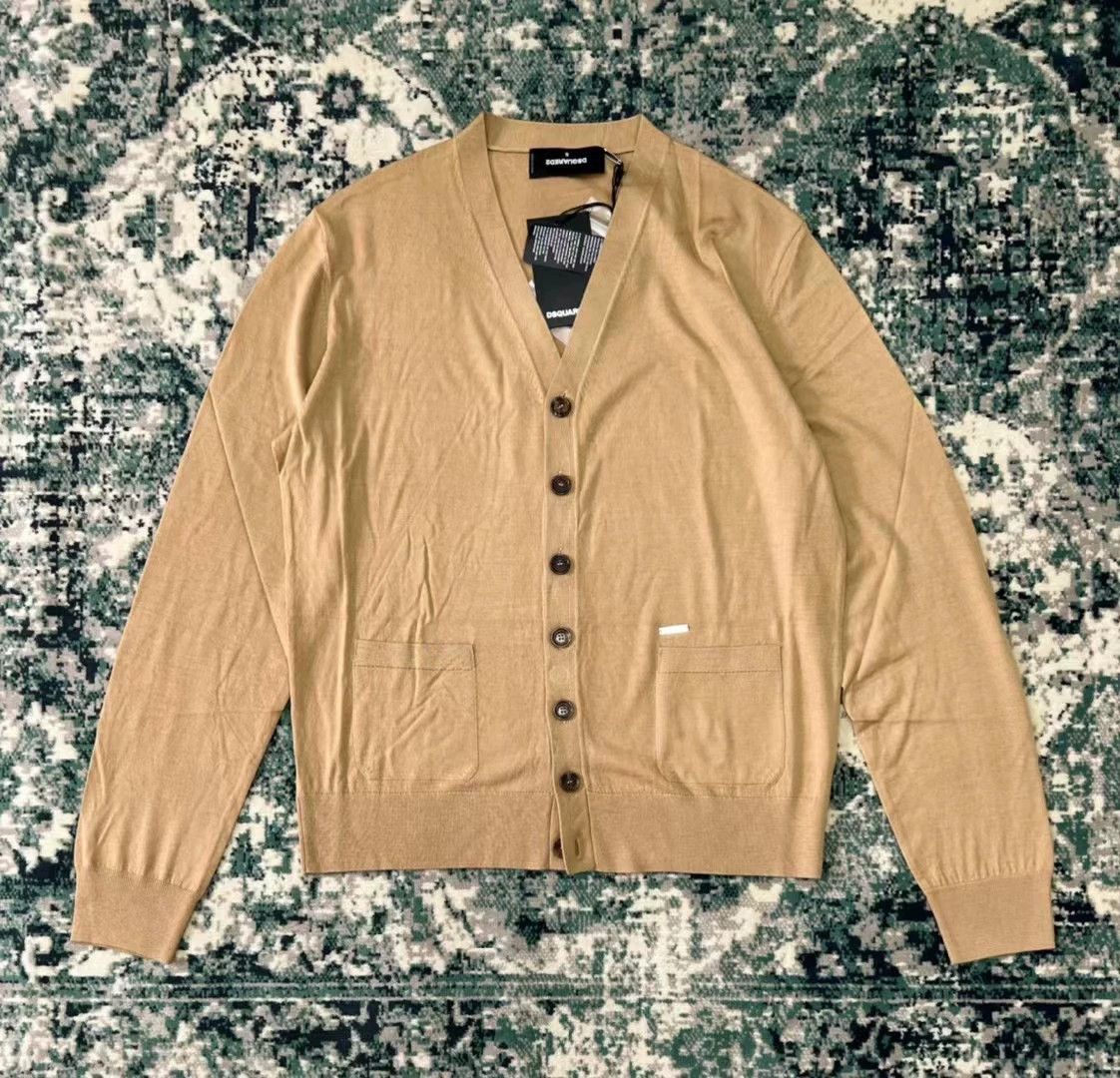 Dsquared2 Dsquared2 Fall/Winter Tricolor Slim Wool Cardigan Size US S / EU 44-46 / 1 - 3 Thumbnail