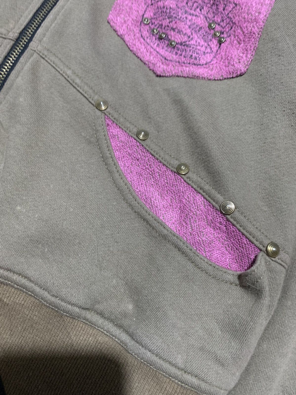 Japanese Brand Monte Milano studded patch ifsixwasnine style jacket Size US M / EU 48-50 / 2 - 5 Thumbnail
