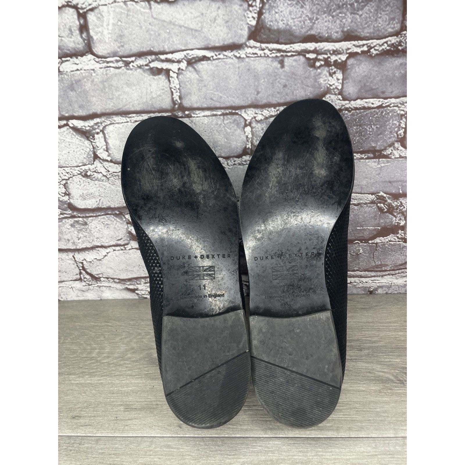 DUKE + DEXTER Duke + Dexter Suede Loafers Handmade in England Slip On Shoe Size US 11 / EU 44 - 18 Thumbnail