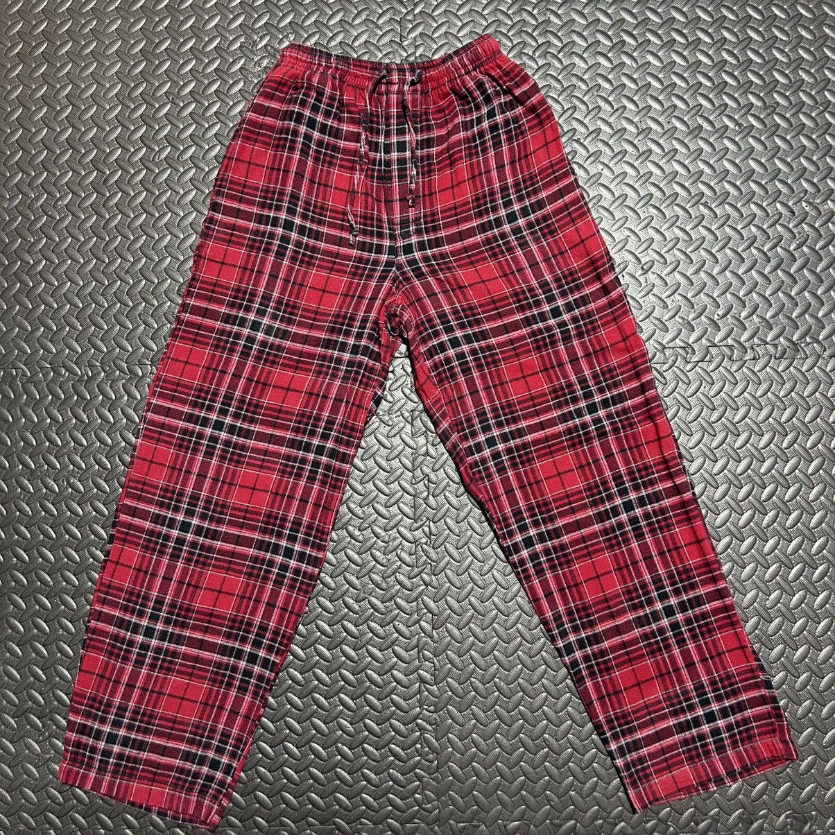 Nautica Nautica Sleepwear Pajama Pants Plaid Fleece Red Mens Small Size US 30 / EU 46 - 1 Thumbnail