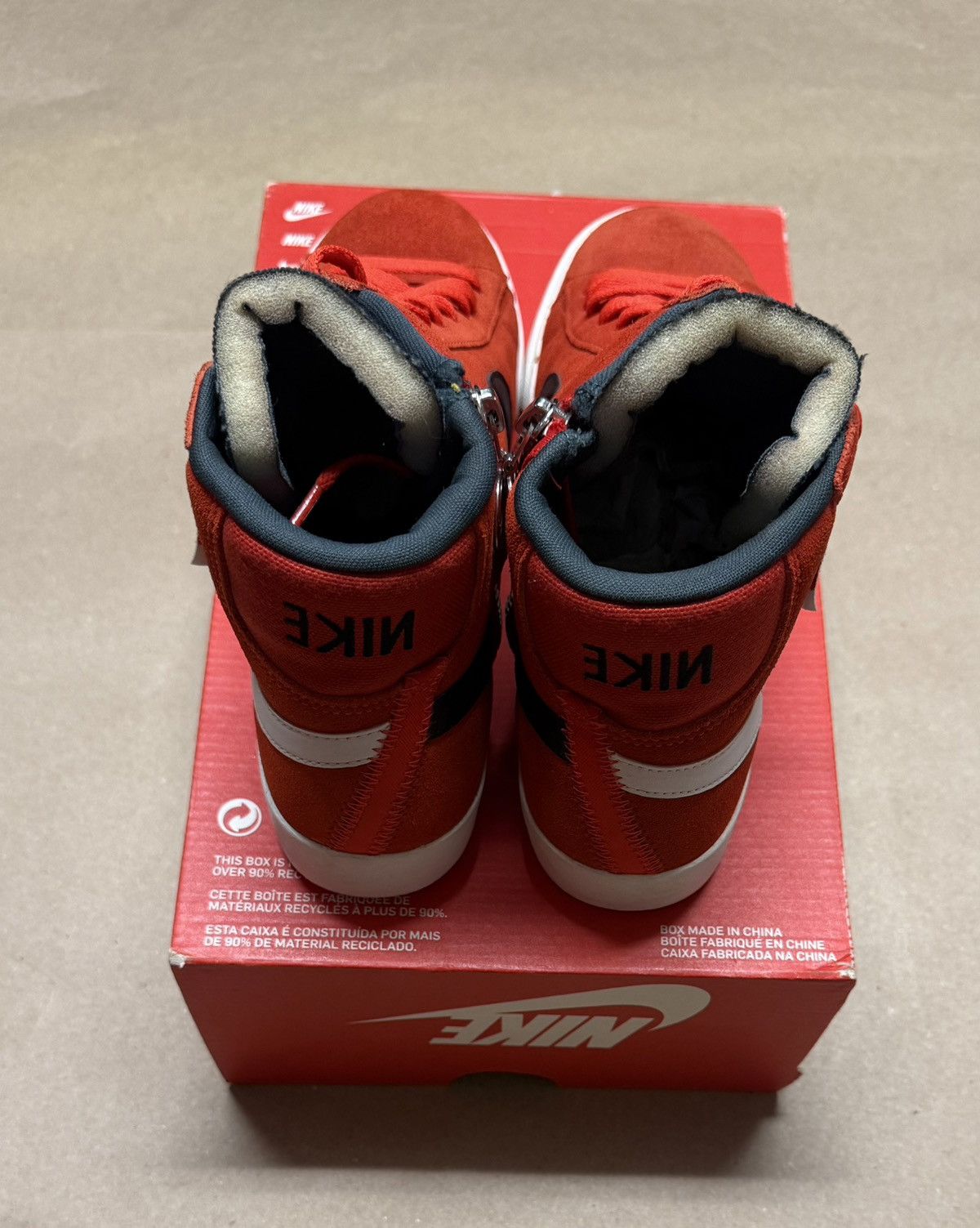 Nike Nike Blazer Mid Rebel XX Habanero Red women’s size 8 shoes! Size US 8 / IT 38 - 4 Thumbnail