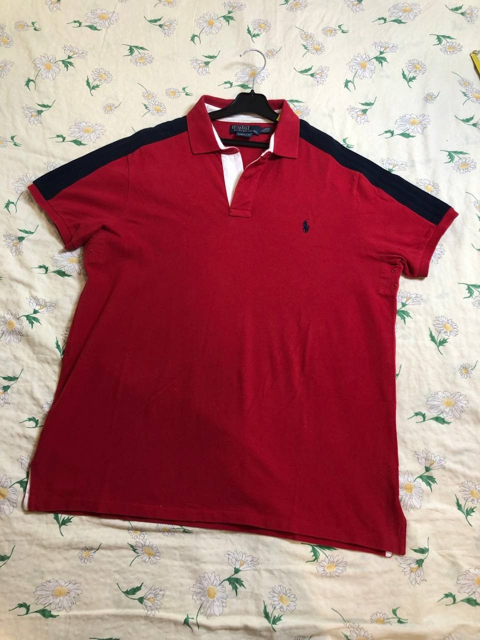 Polo Ralph Lauren Vintage Polo Ralph Lauren Polo Rugby T Shirt Size US L / EU 52-54 / 3 - 1 Thumbnail